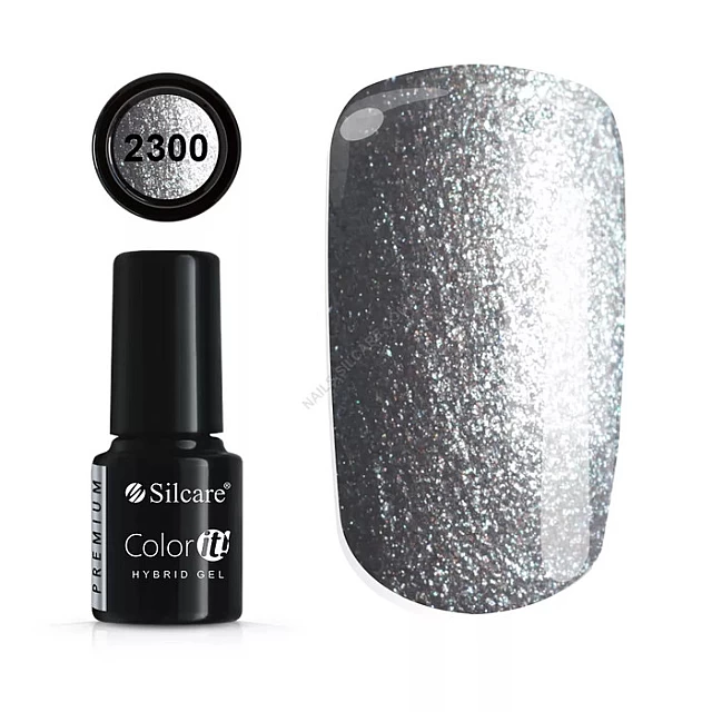 Color IT Premium Silver Trajni gel lak za nokte UV/LED 5902560516388 | SILCARE | KOZMO Color IT Premium Silver Trajni gel lak za nokte UV/LED 5902560516388 | SILCARE | KOZMO