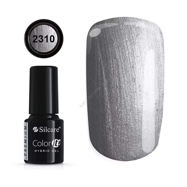 Color IT Premium Silver Trajni gel lak za nokte UV/LED 5902560516395 | SILCARE | KOZMO Color IT Premium Silver Trajni gel lak za nokte UV/LED 5902560516395 | SILCARE | KOZMO
