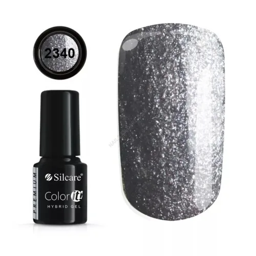 Color IT Premium Silver Trajni gel lak za nokte UV/LED - 2340 6g 