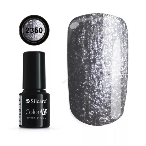 Color IT Premium Silver Trajni gel lak za nokte UV/LED - 2350 6g 