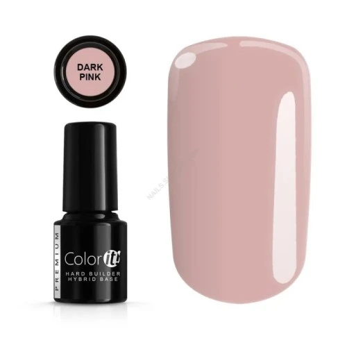 Baza za trajni gel za nokte Color it! Premium Hard Builder Beige Pink 6g