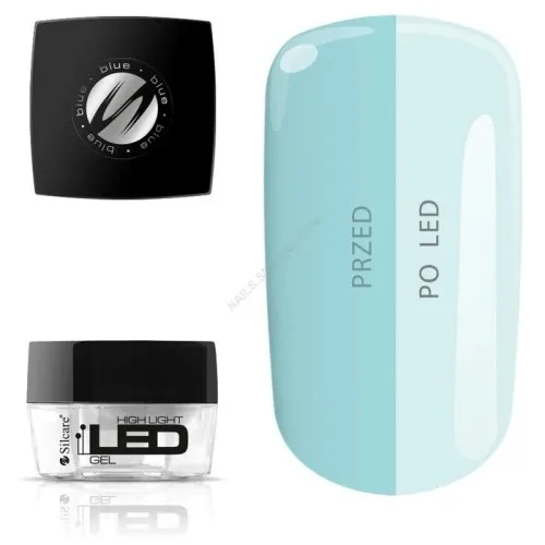 High Light LED Gel Blue za nokte 30g