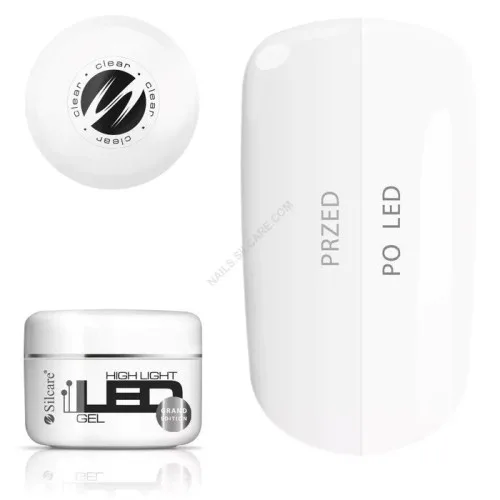 High Light LED Gel Clear za nokte 100g