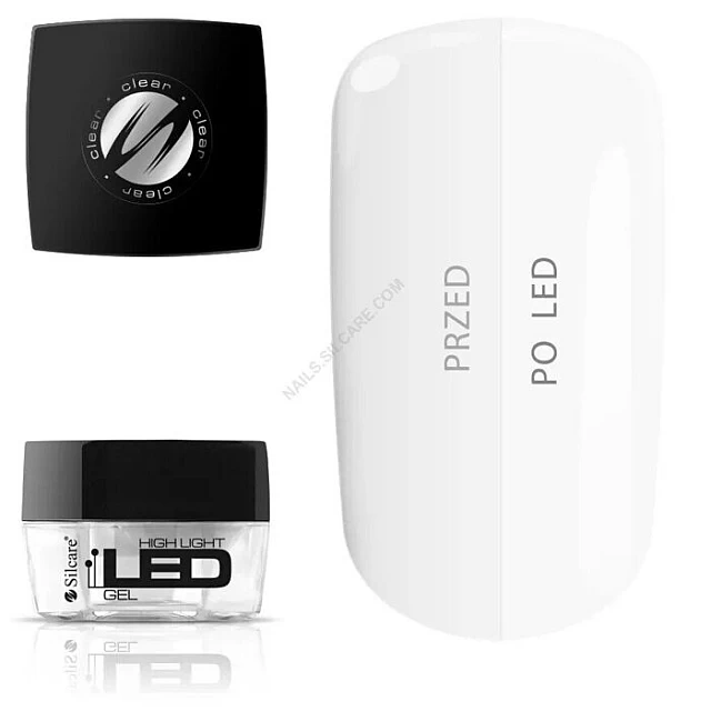 High Light LED Gel Clear za nokte 15g 5902560529128| SILCARE COSMETICS | Kozmo High Light LED Gel Clear za nokte 15g 5902560529128| SILCARE COSMETICS | Kozmo