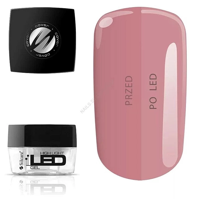 High Light LED Gel Cover za nokte 30g 5902560556087 | SILCARE COSMETICS | Kozmo High Light LED Gel Cover za nokte 30g 5902560556087 | SILCARE COSMETICS | Kozmo