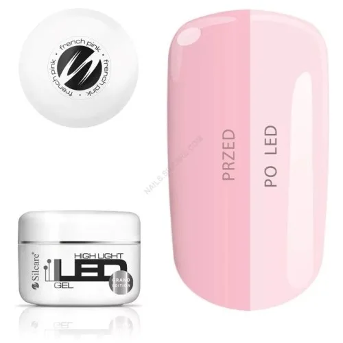 High Light LED Gel French Pink za nokte 100g
