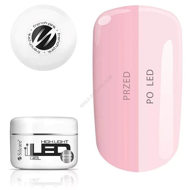 High Light LED Gel French Pink za nokte 100g 5902560556056| SILCARE COSMETICS | Kozmo High Light LED Gel French Pink za nokte 100g 5902560556056| SILCARE COSMETICS | Kozmo