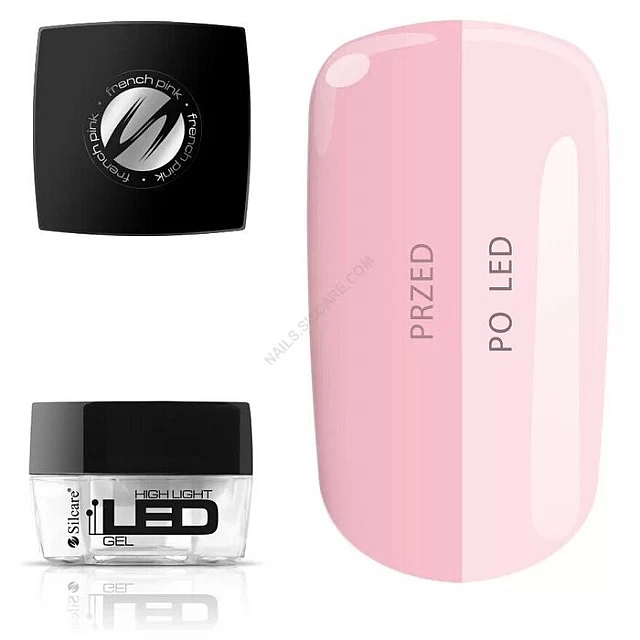 High Light LED Gel French Pink za nokte 30g 5902560556100| SILCARE COSMETICS | Kozmo High Light LED Gel French Pink za nokte 30g 5902560556100| SILCARE COSMETICS | Kozmo