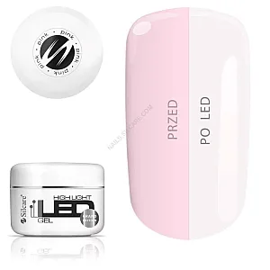 High Light LED Gel Pink za nokte 100g