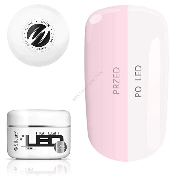 High Light LED Gel Pink za nokte 100g 5902560533620| SILCARE COSMETICS | Kozmo High Light LED Gel Pink za nokte 100g 5902560533620| SILCARE COSMETICS | Kozmo