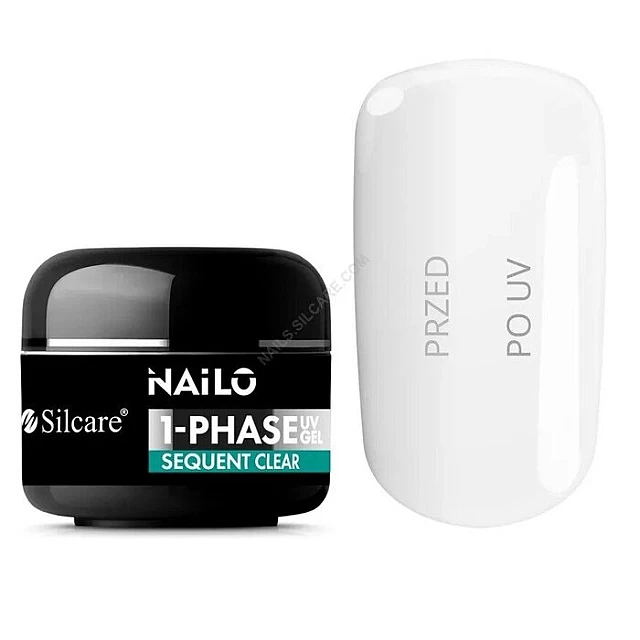 NAILO Gel Sequent Clear za nokte 30g 5902560521818| SILCARE COSMETICS | Kozmo NAILO Gel Sequent Clear za nokte 30g 5902560521818| SILCARE COSMETICS | Kozmo