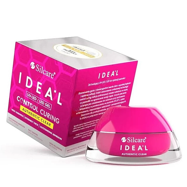 Trajni UV/LED gel za nokte IDEAL AUTHENTIC providni 5902560526530 | SILCARE | KOZMO Trajni UV/LED gel za nokte IDEAL AUTHENTIC providni 5902560526530 | SILCARE | KOZMO