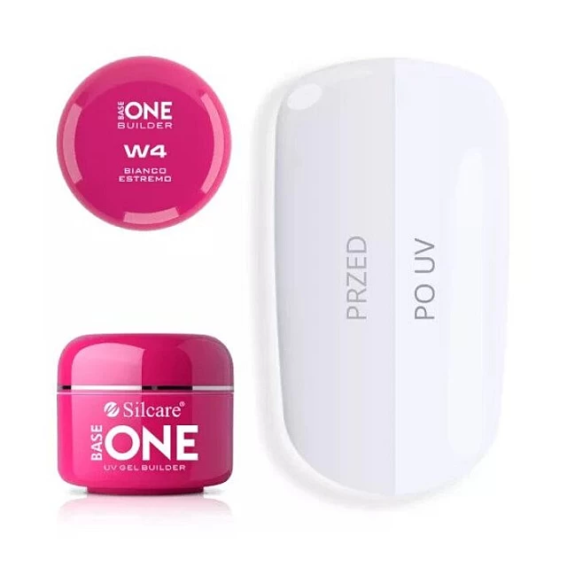Gel baza za nokte One Bianco Estremo W4 30g 5902560555370 ⏐ Silcare ⏐ Kozmo.rs Gel baza za nokte One Bianco Estremo W4 30g 5902560555370 ⏐ Silcare ⏐ Kozmo.rs