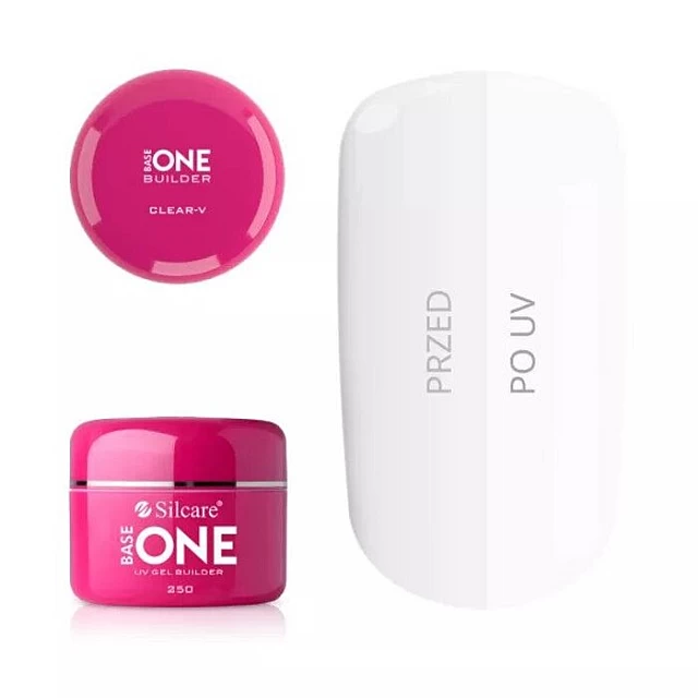Gel baza za nokte One Clear V 250g 5902560555523 ⏐ Silcare ⏐ Kozmo.rs Gel baza za nokte One Clear V 250g 5902560555523 ⏐ Silcare ⏐ Kozmo.rs