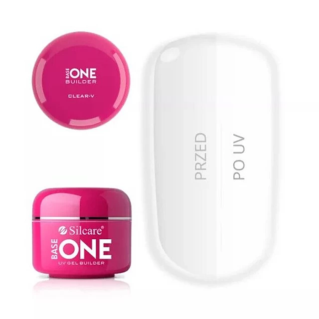 Gel baza za nokte One Clear V 5g 5902560554199 ⏐ Silcare ⏐ Kozmo.rs Gel baza za nokte One Clear V 5g 5902560554199 ⏐ Silcare ⏐ Kozmo.rs