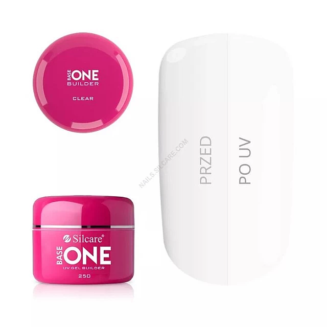Gel baza za nokte One Clear 250g 5902560555530 ⏐ Silcare ⏐ Kozmo.rs Gel baza za nokte One Clear 250g 5902560555530 ⏐ Silcare ⏐ Kozmo.rs