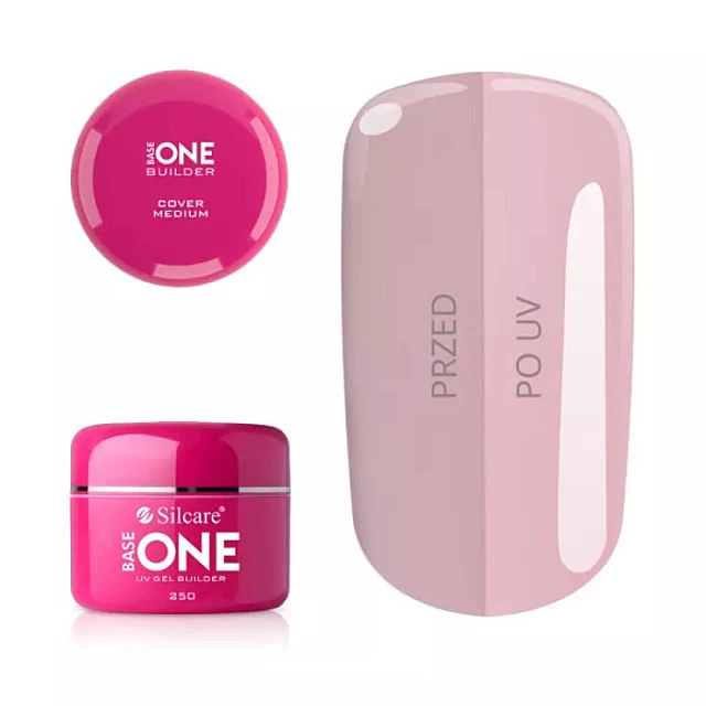 Gel baza za nokte One Cover Medium 250g 5902560555509 ⏐ Silcare ⏐ Kozmo.rs Gel baza za nokte One Cover Medium 250g 5902560555509 ⏐ Silcare ⏐ Kozmo.rs