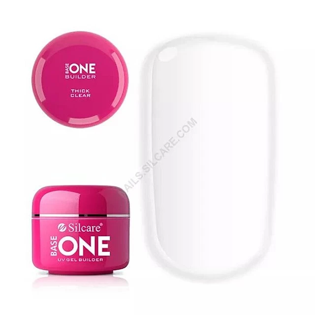 Gel baza za nokte One Thick Clear 100g 5902560555455 ⏐ Silcare ⏐ Kozmo.rs Gel baza za nokte One Thick Clear 100g 5902560555455 ⏐ Silcare ⏐ Kozmo.rs