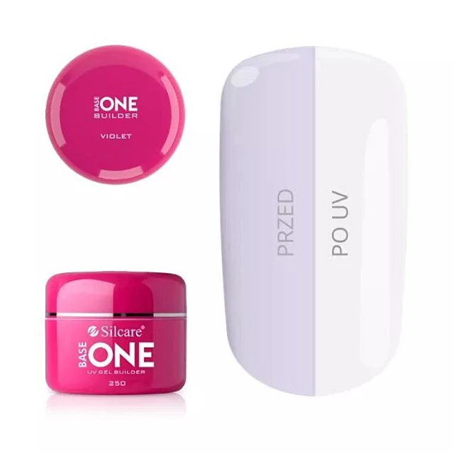 Gel baza za nokte One Violet 250g 5902560555486 ⏐ Silcare ⏐ Kozmo.rs Gel baza za nokte One Violet 250g 5902560555486 ⏐ Silcare ⏐ Kozmo.rs
