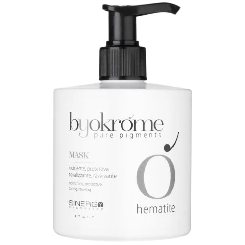 Sinergy Cosmetics Byokrome Maska za toniranje kose bez amonijaka HEMATITE 300ml 