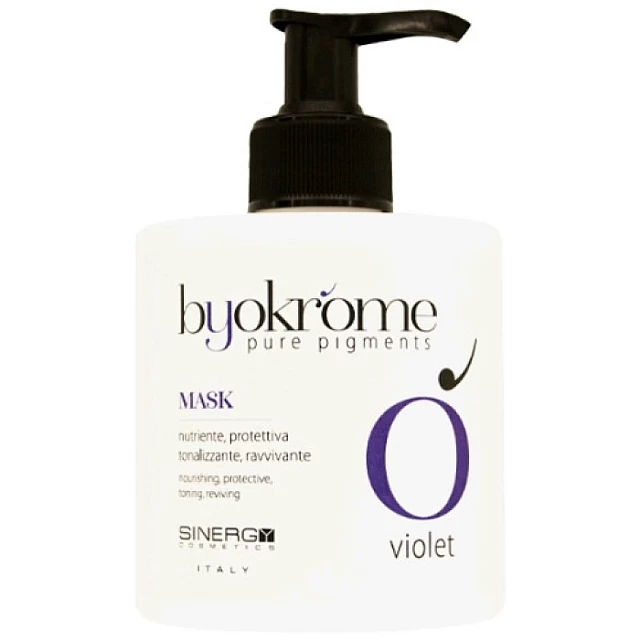Sinergy Cosmetics Byokrome Maska za toniranje kose bez amonijaka VIOLET 300ml 8033745723745 | SINERGY COSMETICS | KOZMO Sinergy Cosmetics Byokrome Maska za toniranje kose bez amonijaka VIOLET 300ml 8033745723745 | SINERGY COSMETICS | KOZMO