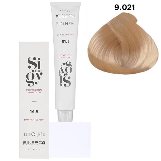 Sinergy Farba za kosu 9/021 ICY SILVER 100ml 8033745720881|SINERGY COSMETICS | KOZMO Sinergy Farba za kosu 9/021 ICY SILVER 100ml 8033745720881|SINERGY COSMETICS | KOZMO
