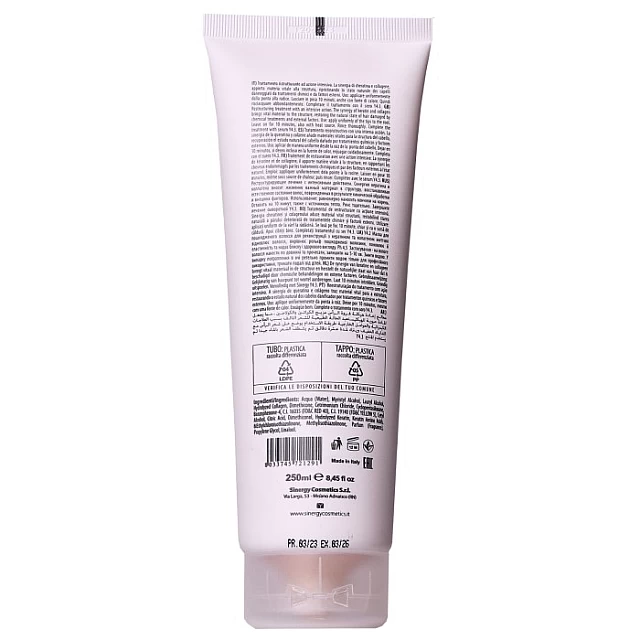 Sinergy Maska za obnavljanje kose sa keratinom i kolagenom 250ml 8033745721291|SINERGY COSMETICS | KOZMO Sinergy Maska za obnavljanje kose sa keratinom i kolagenom 250ml 8033745721291|SINERGY COSMETICS | KOZMO