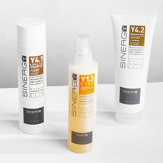 Sinergy Maska za obnavljanje kose sa keratinom i kolagenom 250ml 8033745721291|SINERGY COSMETICS | KOZMO Sinergy Maska za obnavljanje kose sa keratinom i kolagenom 250ml 8033745721291|SINERGY COSMETICS | KOZMO