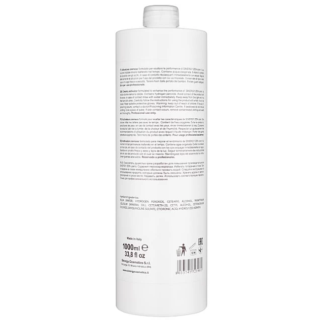 Sinergy ZEN Hidrogen za kosu sa keratinom 9% (30vol.) 1000 ml 8033745723981 | SINERGY COSMETICS | KOZMO