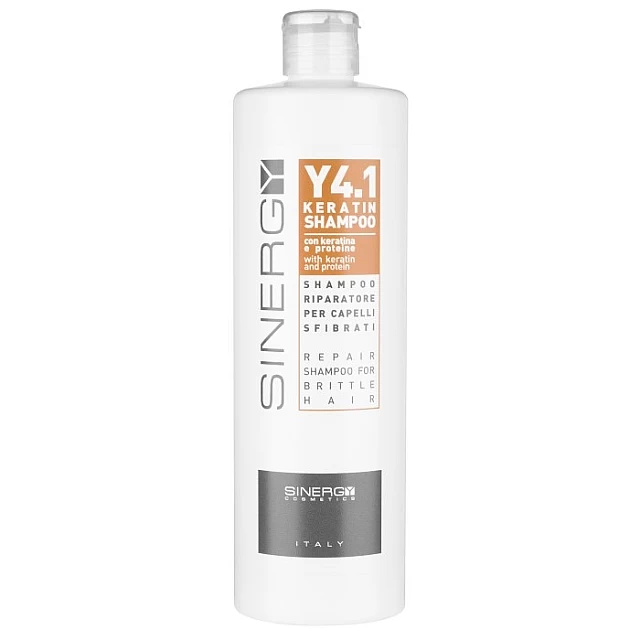 Sinergy Y4.1 Šampon za obnavljanje oštećene kose sa keratinom 500 ml 8033745721345 | SINERGY COSMETICS | KOZMO Sinergy Y4.1 Šampon za obnavljanje oštećene kose sa keratinom 500 ml 8033745721345 | SINERGY COSMETICS | KOZMO