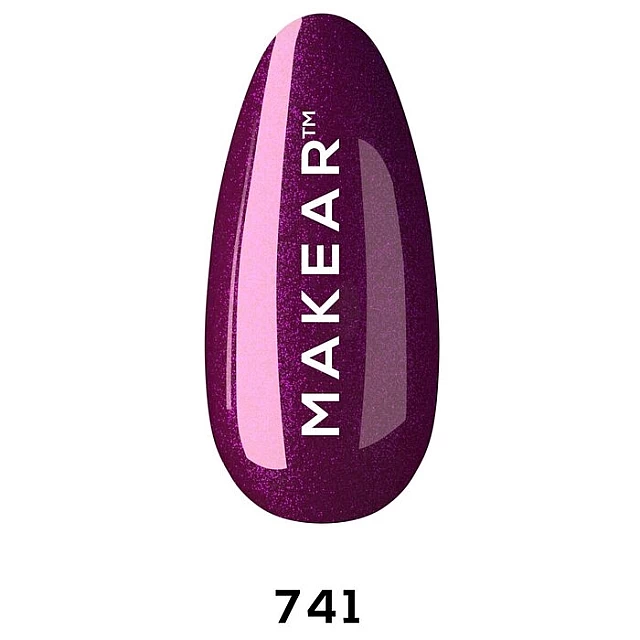Trajni gel lak za nokte UV i LED 741 5907508481544| MAKEAR | Kozmo Trajni gel lak za nokte UV i LED 741 5907508481544| MAKEAR | Kozmo