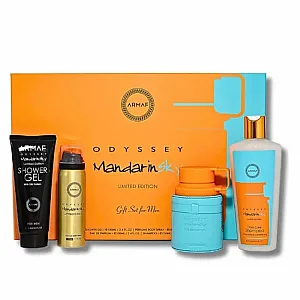 Set Armaf Odyssey Mandarine Sky Edp 100ml + Perfume Body Spray 50ml + Shower Gel 100ml + Shampoo 100ml