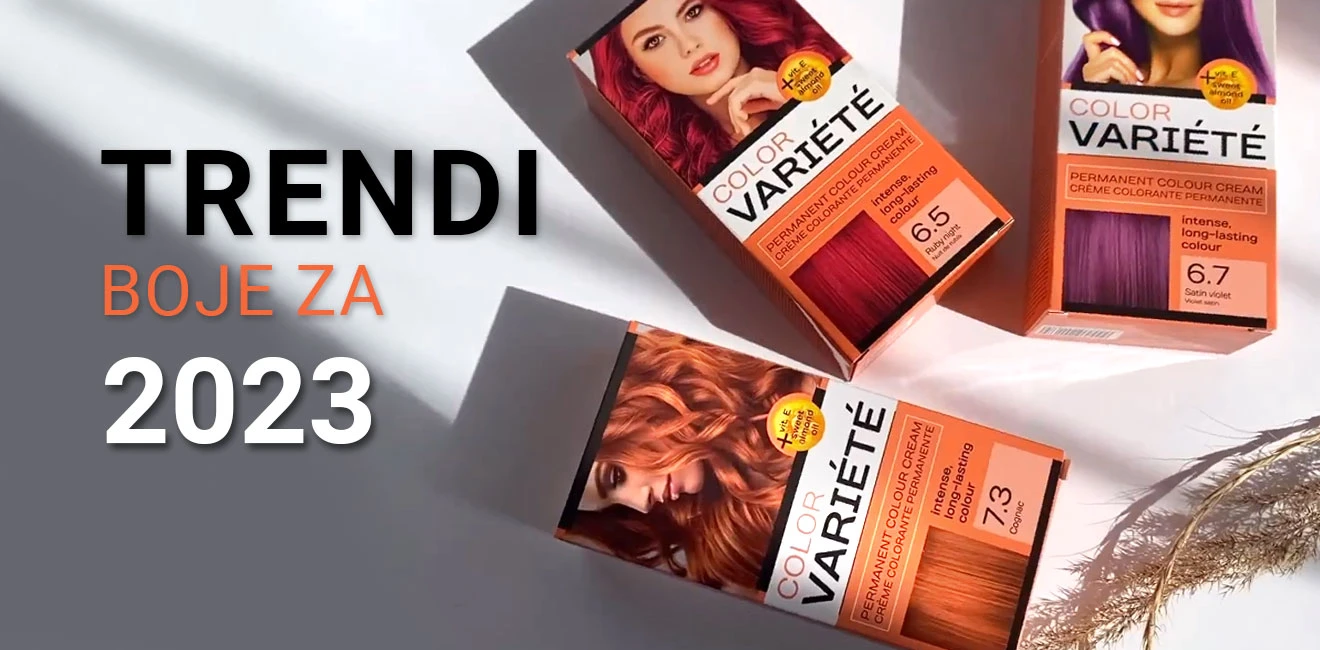 Boje za kosu - VARIETE