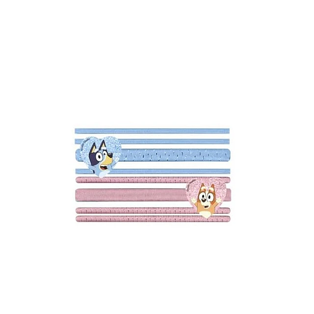 Gumice za kosu Bluey Set - 8 komada | Cerda Beauty | Kozmo - 8445484539837
