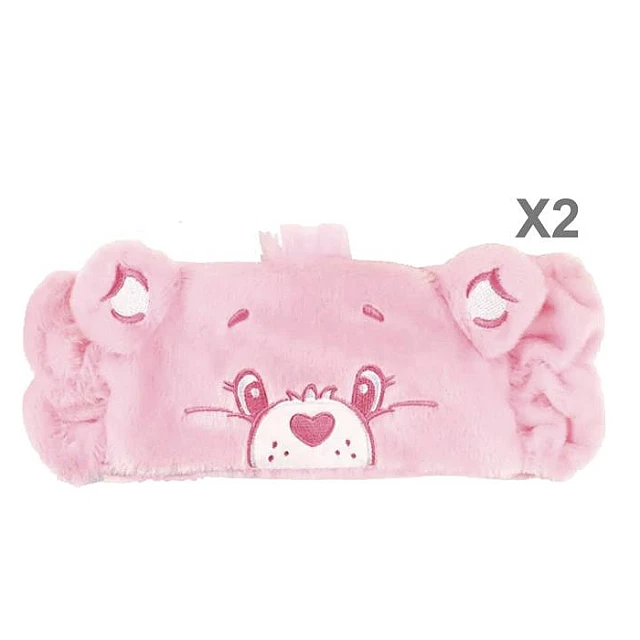  Roze plišana traka za kosu sa medvedicem set Care Bears - Kozmo - 8445484590784