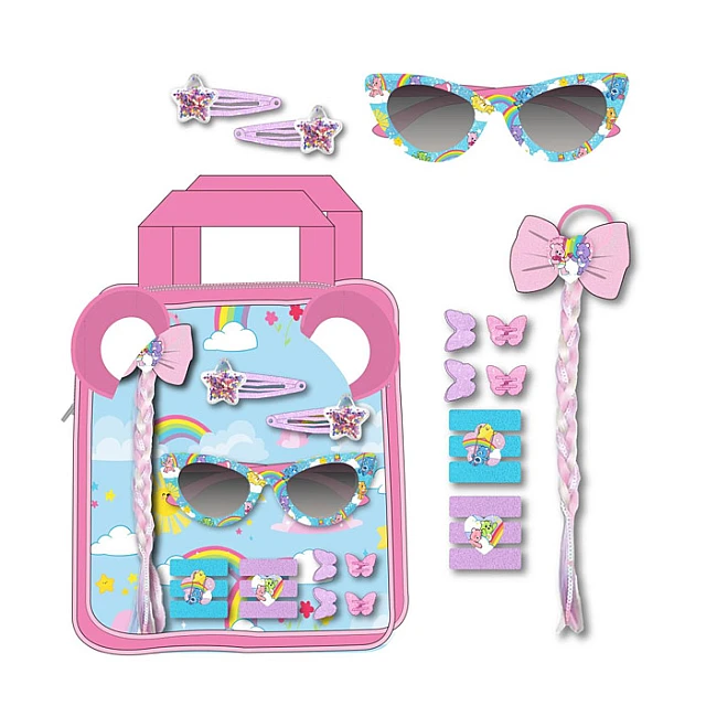 Care Bears set ukrasa za kosu i torbica - Kozmo - 8445484595031