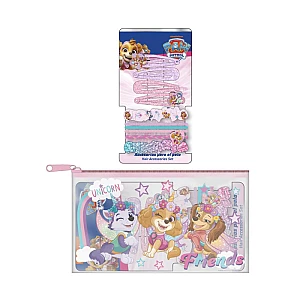 Paw Patrol sapice set aksesoara za kosu sa torbicom
