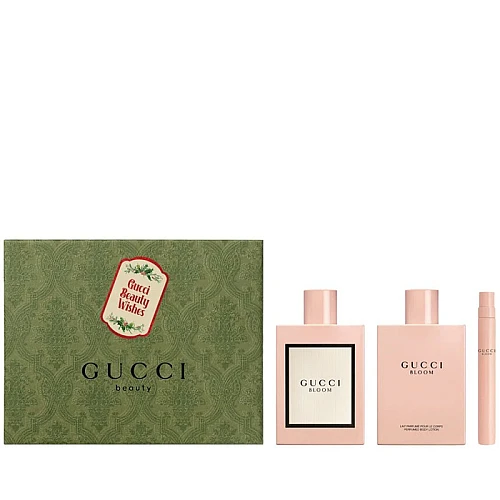 Gucci Bloom ženski set - Parfem Edp 100ml, Losion za telo 100ml, Parfem Edp 10ml