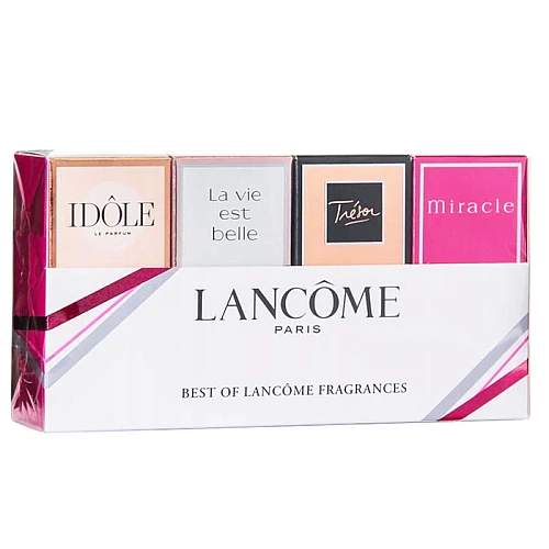 Lancome Mini Set parfema za žene - Tresor Edp 7,5ml + Idole Edp 5ml + La Vie Est Belle Edp 4ml + Miracle Edp 5ml