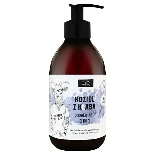 LaQ Kozioł gel za tuširanje 8 u 1 za muškarce 300 ml