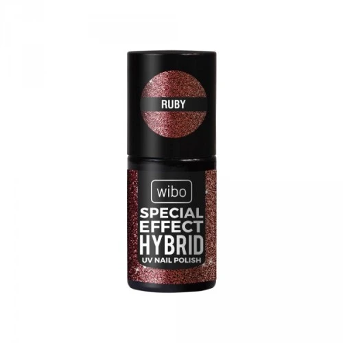 Lak sa specijalnim hibridnim efektom WIBO Real Hybrid Nail Polish - No.4 