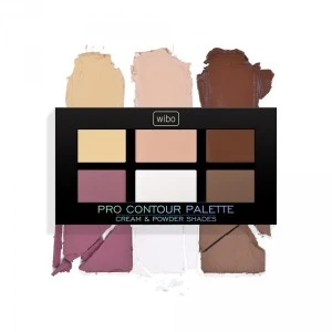 Paleta za konturisanja WIBO Pro Contour Palette Tamna