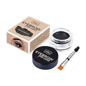 Pomada za obrve + četkica za oblikovanje WIBO Eyebrow Pomade - crno braon 