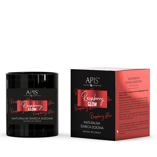 100 NATURE Kozmetička Sveća “Raspberry Glow” 220g | APIS COSMETICS | Kozmo 100 NATURE Kozmetička Sveća “Raspberry Glow” 220g | APIS COSMETICS | Kozmo