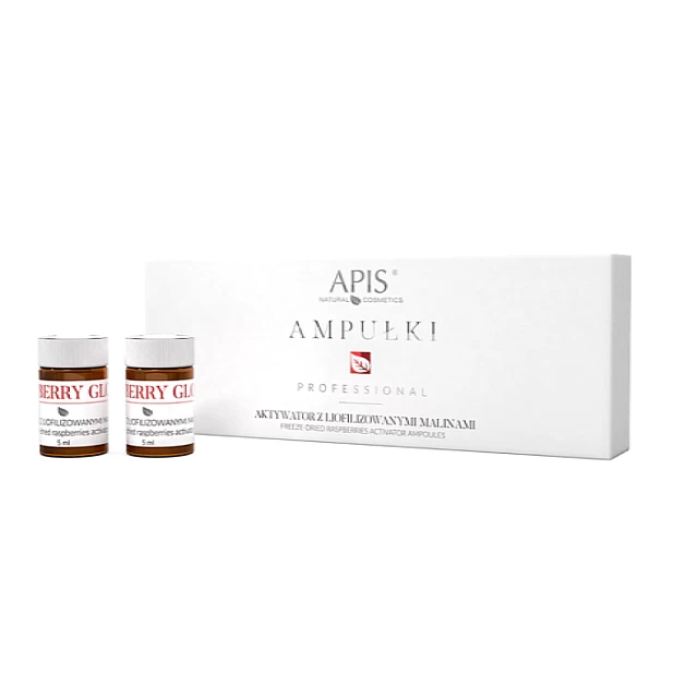 AMPULES Aktivator sa liofilizovanim malinama 5x5ml |APIS COSMETICS| Kozmo AMPULES Aktivator sa liofilizovanim malinama 5x5ml |APIS COSMETICS| Kozmo