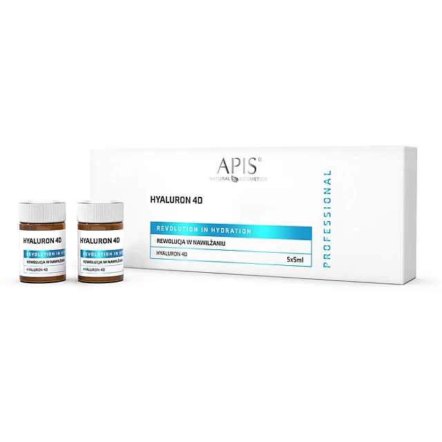 AMPULES Hijaluron 4D - Revolucija u hidrataciji 5x5ml |APIS COSMETICS| Kozmo AMPULES Hijaluron 4D - Revolucija u hidrataciji 5x5ml |APIS COSMETICS| Kozmo