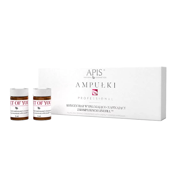 AMPULES Koncentrat za popunjavanje i zatezanje lica sa LINEFILL™ kompleksom 5x5ml |APIS COSMETICS| Kozmo AMPULES Koncentrat za popunjavanje i zatezanje lica sa LINEFILL™ kompleksom 5x5ml |APIS COSMETICS| Kozmo
