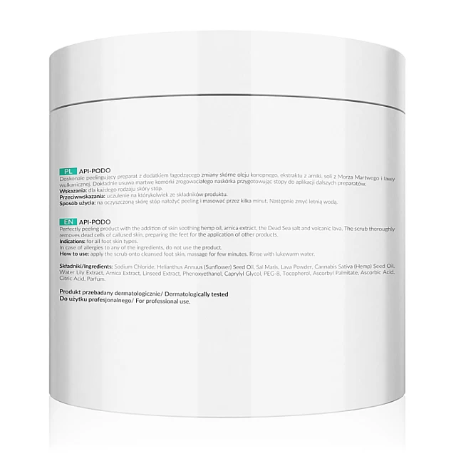 API-PODO Piling za Negu Stopala sa Mineralima Mrtvog Mora i Vulkanskom Lavom 700g | APIS COSMETICS | Kozmo API-PODO Piling za Negu Stopala sa Mineralima Mrtvog Mora i Vulkanskom Lavom 700g | APIS COSMETICS | Kozmo