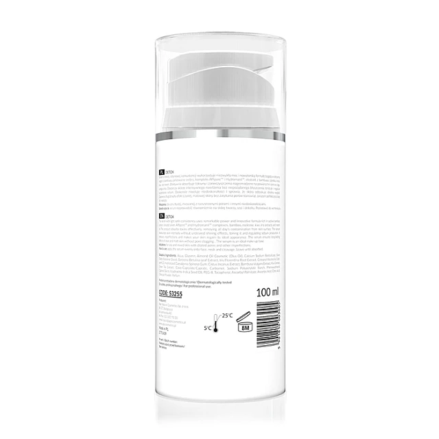 DETOX Serum za lice za detoksikaciju sa bambusovim ugljem i jonizovanim srebrom 100ml |APIS COSMETICS| Kozmo
