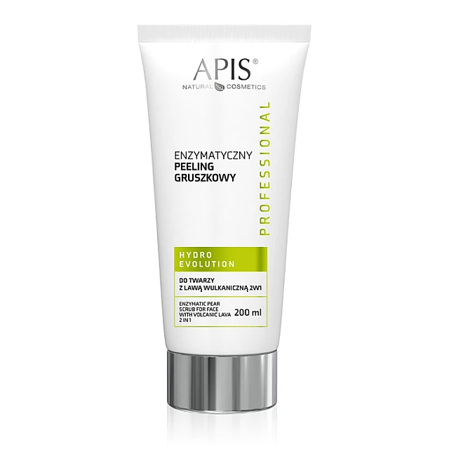 HYDRO EVOLUTION - Enzimski piling za lice od kruške sa vulkanskom lavom 2u1 200 ml  | APIS COSMETICS | Kozmo